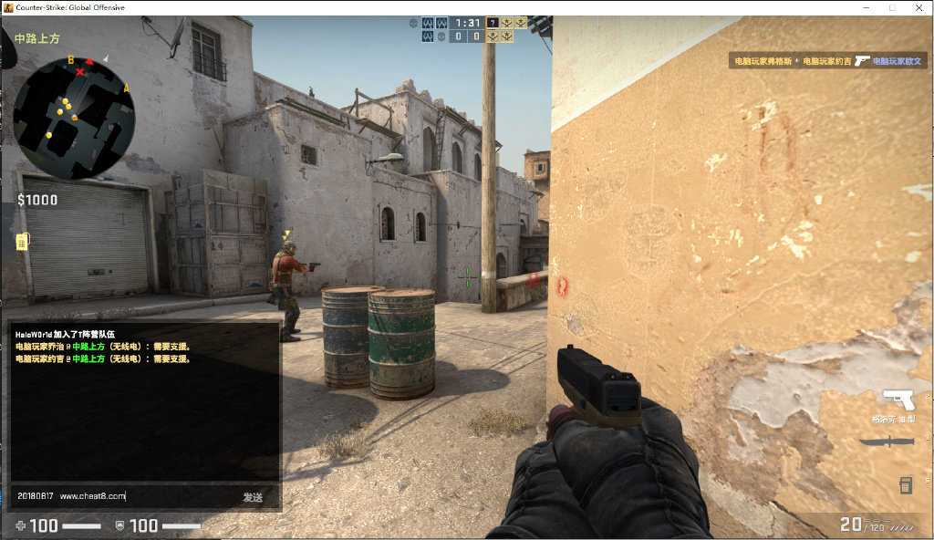 CSGO辅助稳定单板外部发光透视免费版 TC辅助网www.tcsq1.com1550