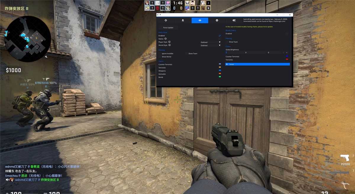 【CSGO】Hash哈希辅助win10专版 老外作品 稳定不封号 TC辅助网www.tcsq1.com7632