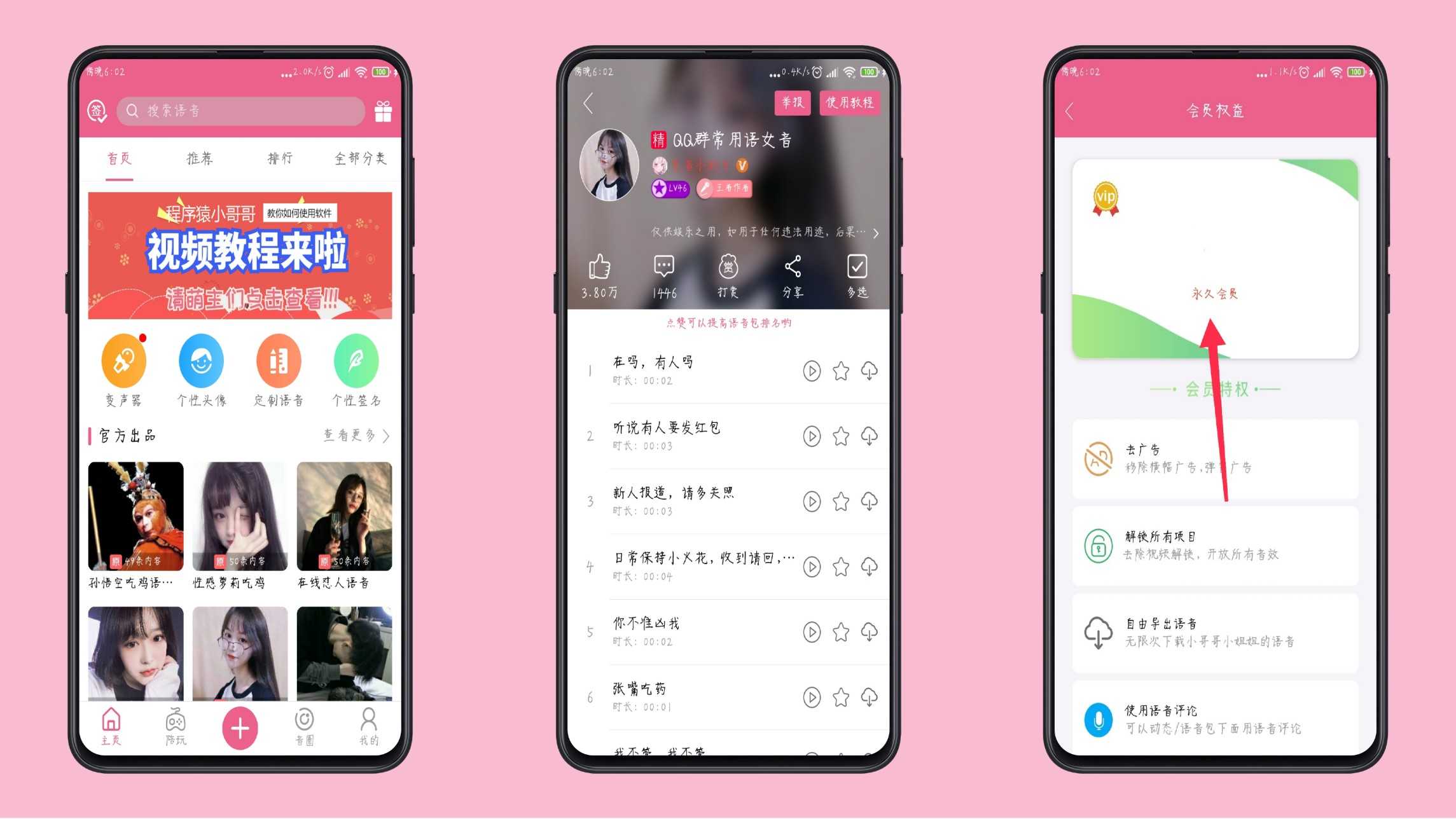 变声器PJ会员版 抠脚大汉秒变小姐姐！ TC辅助网www.tcsq1.com5641