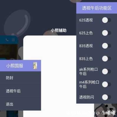 手游和平小熙辅助透视午后加防封小幻破解 TC辅助网www.tcsq1.com4123