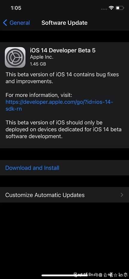 iOS 14 Beta 5终于更新能玩王者荣耀了 TC辅助网www.tcsq1.com9199