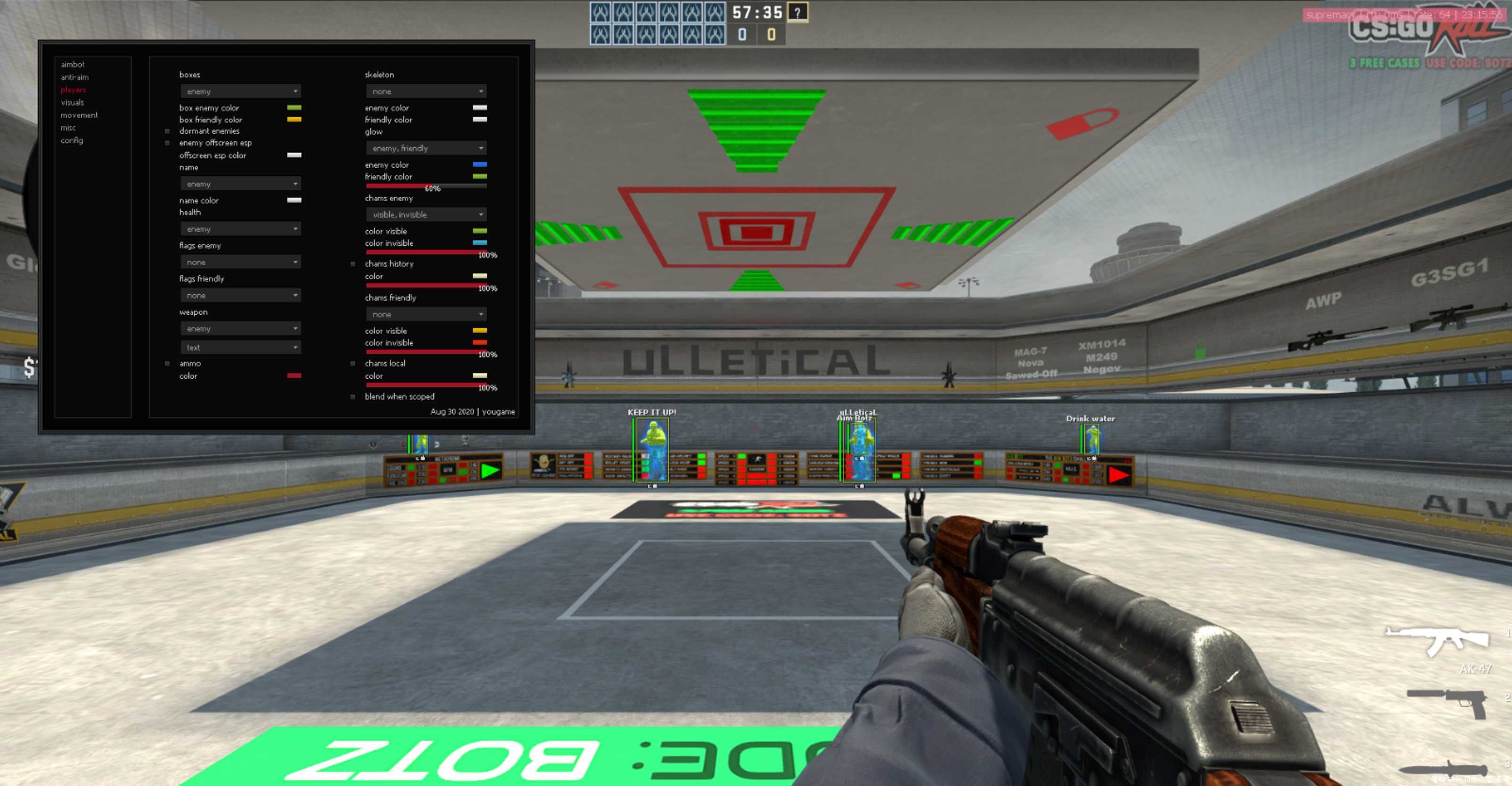CSGO SupreMacy官匹假身演技暴力 TC辅助网www.tcsq1.com9563