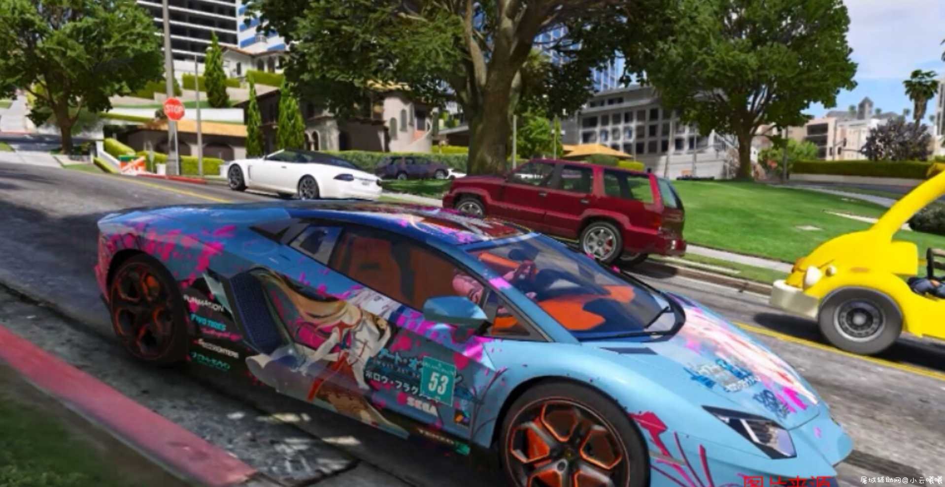 GTA5动漫整合版 不会让你失望的版本 TC辅助网www.tcsq1.com2103