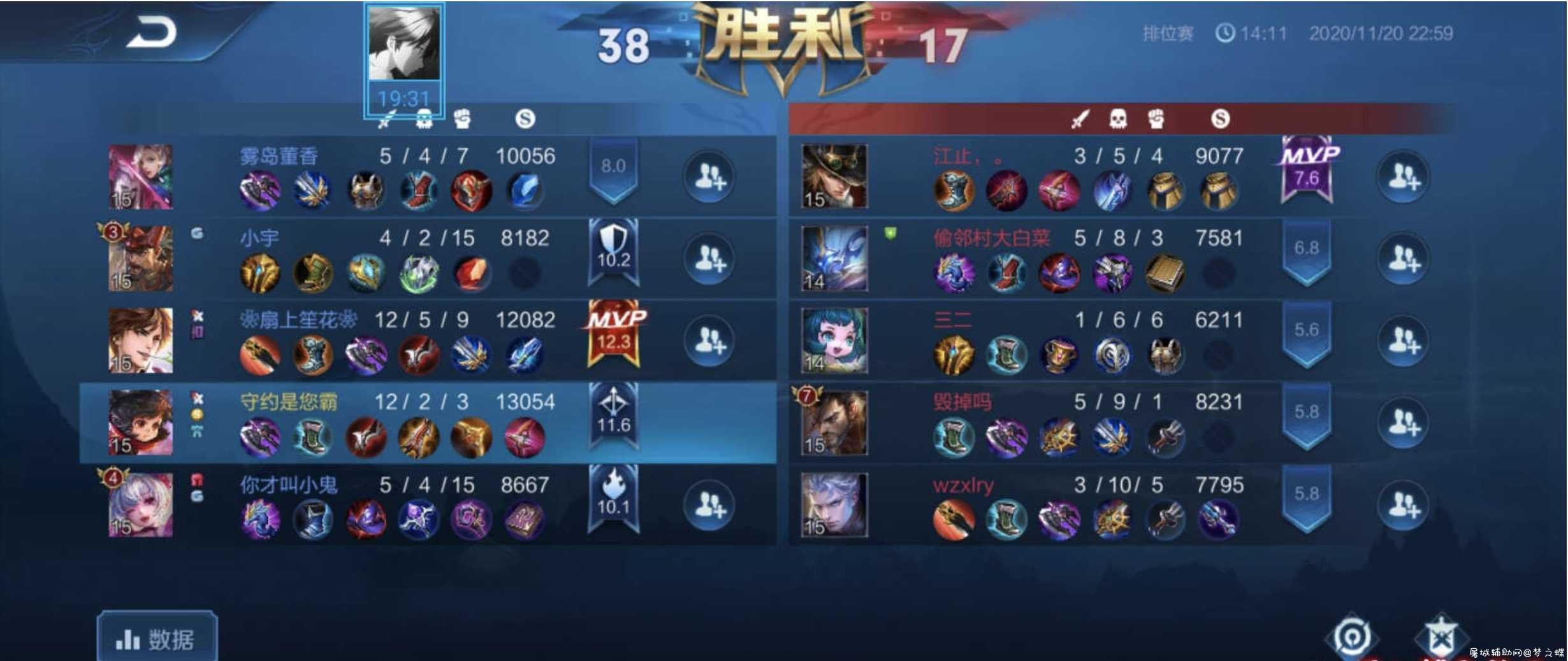 王者荣耀内透端口1.2 TC辅助网www.tcsq1.com8717