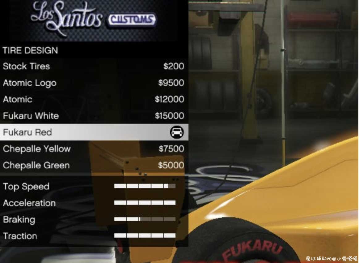 GTA5 1.52线上将F1轮子修改到你的载具上 TC辅助网www.tcsq1.com7530