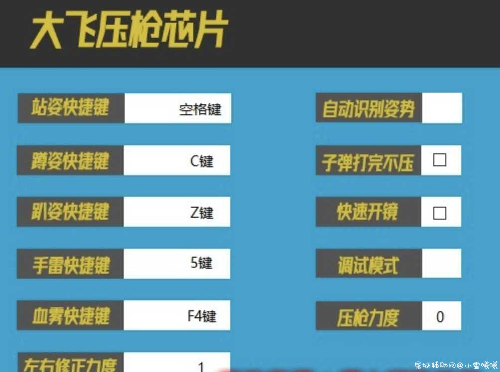 绝地物理压枪工具-自动识别-血雾追踪 TC辅助网www.tcsq1.com6916