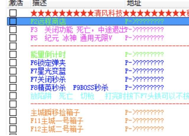 逆战清风塔防猎场多功能CT TC辅助网www.tcsq1.com2985