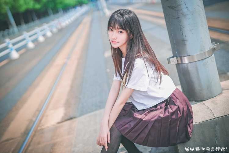 (正经)美女校花学生制服黑丝大长腿街拍日常写真摄影 TC辅助网www.tcsq1.com8773