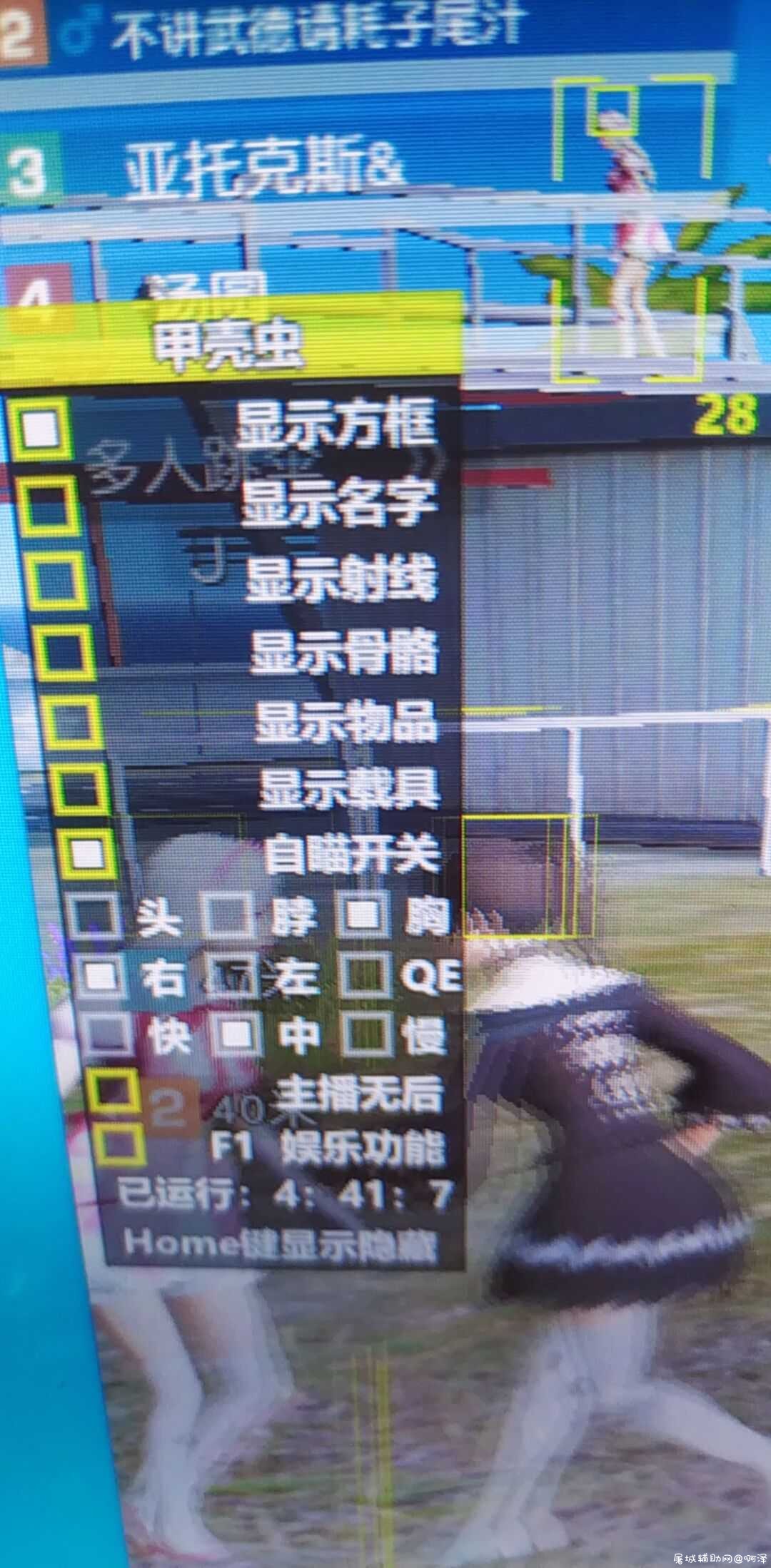 荒野行动稳定透视自瞄甲壳虫 TC辅助网www.tcsq1.com5007