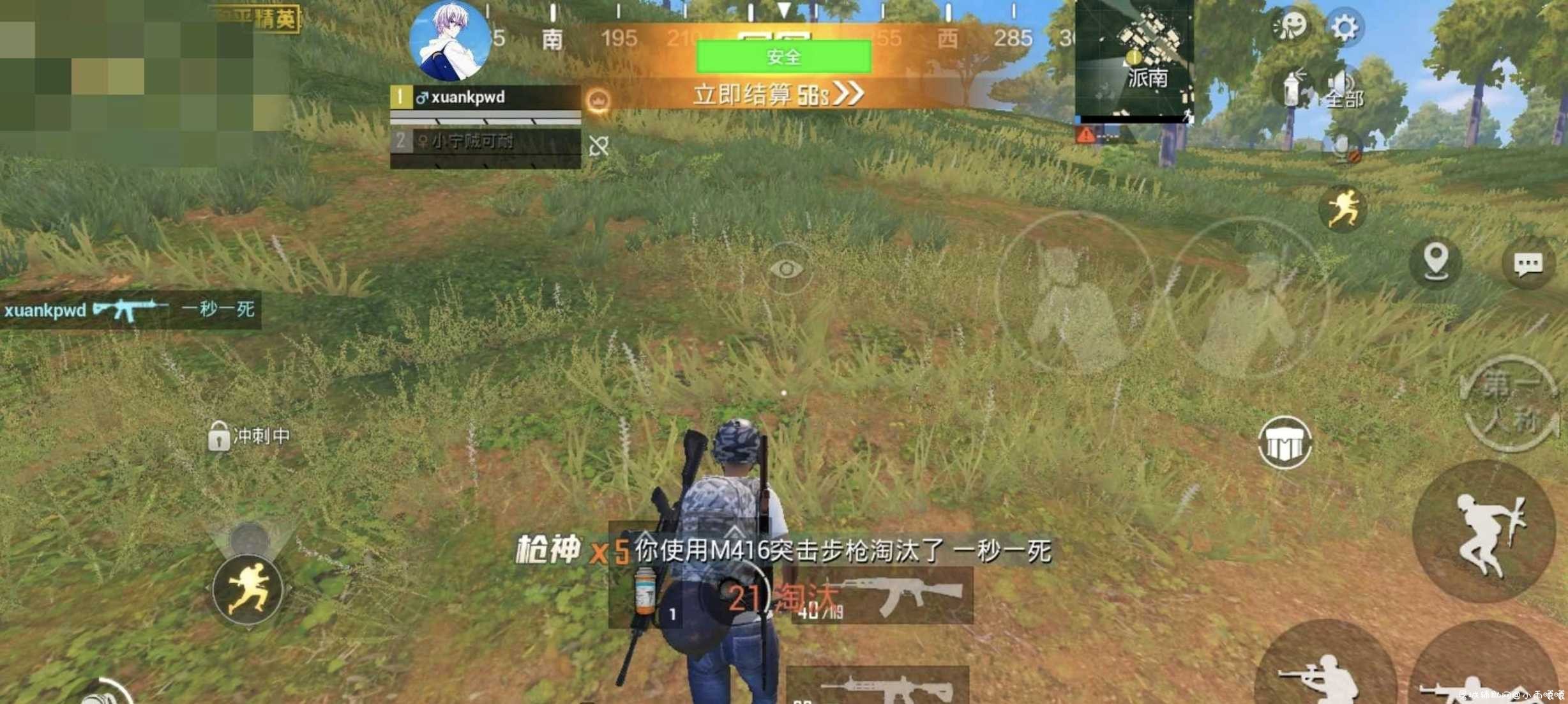 和平精英国服 仙人绘制 UI极致美化+单功能+过隔离 TC辅助网www.tcsq1.com7299