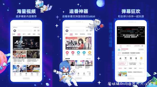 哔哩哔哩V3.0.2谷歌版 无需会员/极致体验 TC辅助网www.tcsq1.com2268