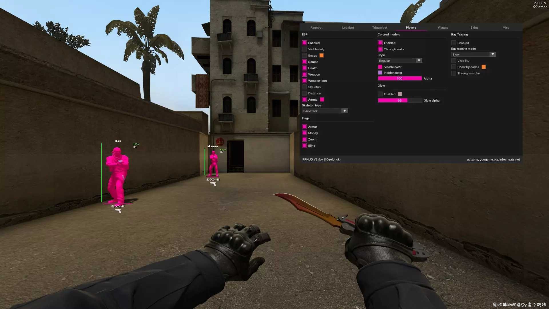 CSGO - PPHUD愤怒,合法性,皮肤,配置 TC辅助网www.tcsq1.com4018