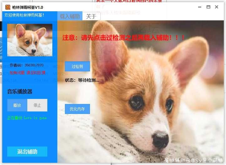 枪林弹雨柯基V1.0 TC辅助网www.tcsq1.com2959