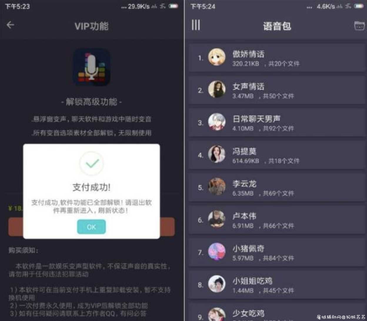 专业变声器完美破解v4.0 打游戏/网恋必备 TC辅助网www.tcsq1.com5352