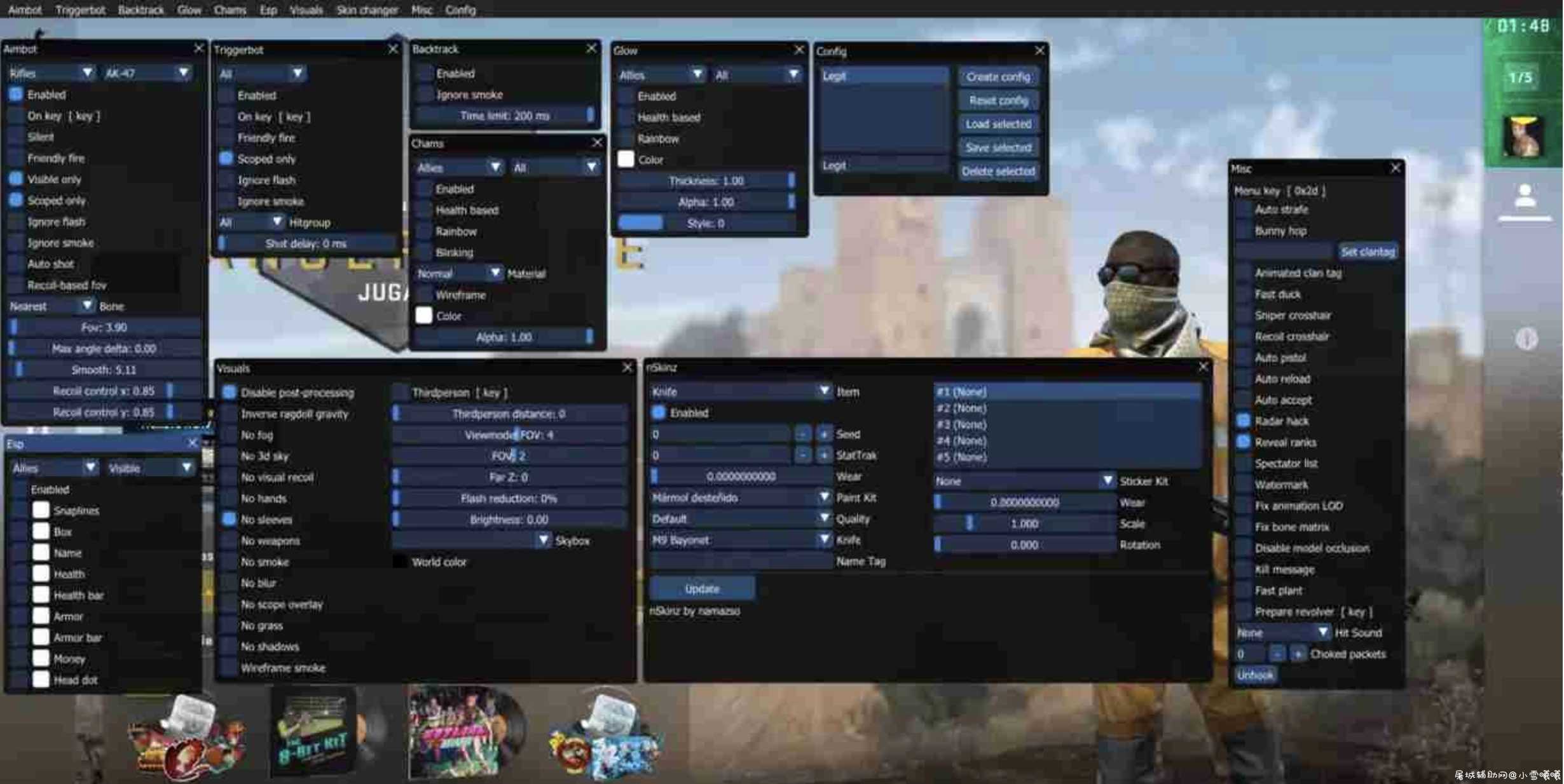 CSGO免费作弊 OSIRIS MULTIHACK TC辅助网www.tcsq1.com5917