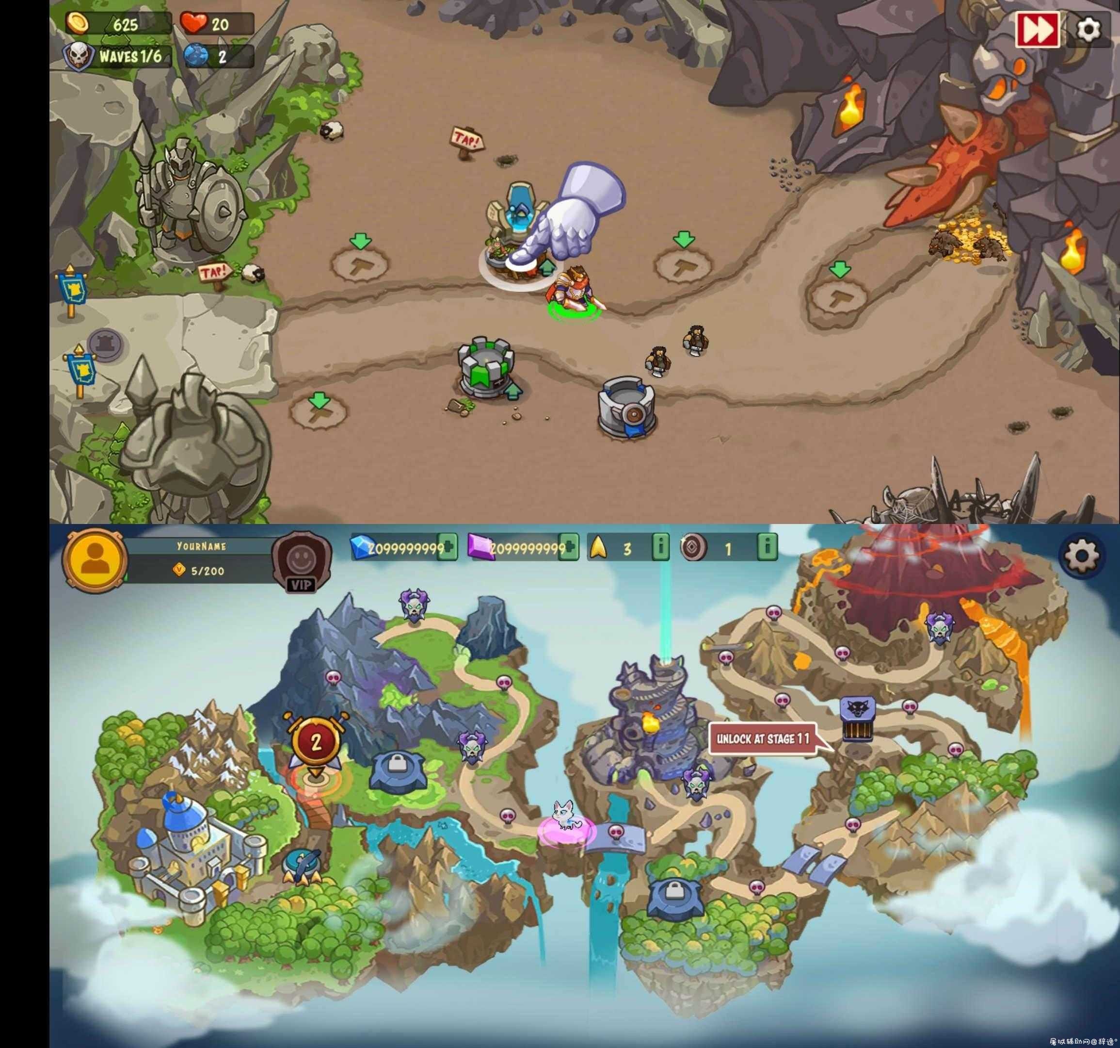 King of Defense 防御之王 v1.8.85修改版/进游戏赠送大量货币 TC辅助网www.tcsq1.com935