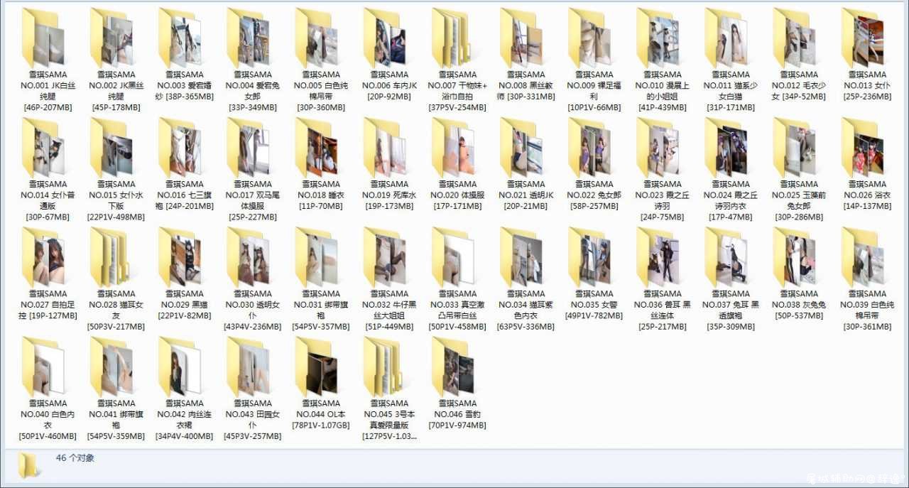 [COS]雪琪SAMA-46套图包全合集[1647P51V-13.91G] 沐雪琪,丁雪琪,杜雪琪,雪琪兰,TC辅助网www.tcsq1.com8385