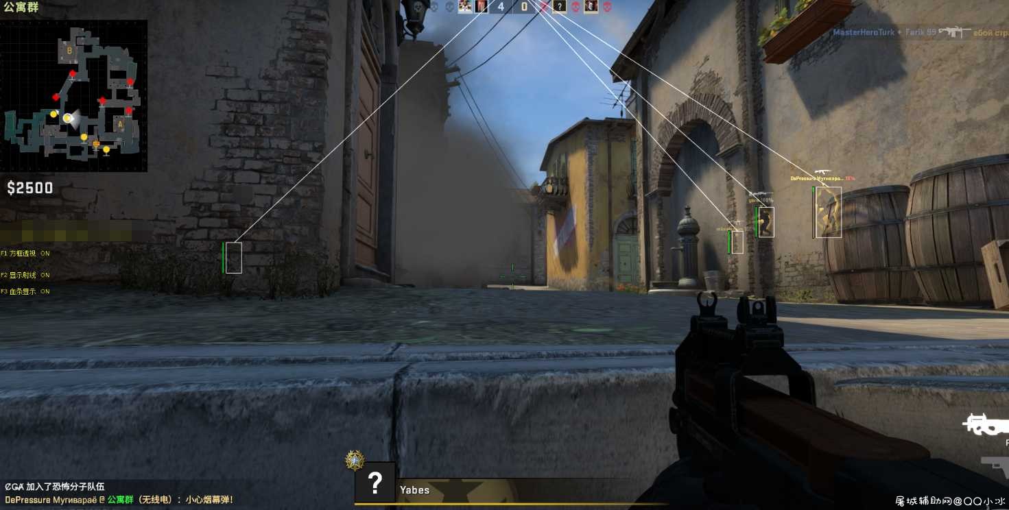 CSGO魔女方框显血射线透视+翻译V10.2免费版 TC辅助网www.tcsq1.com88