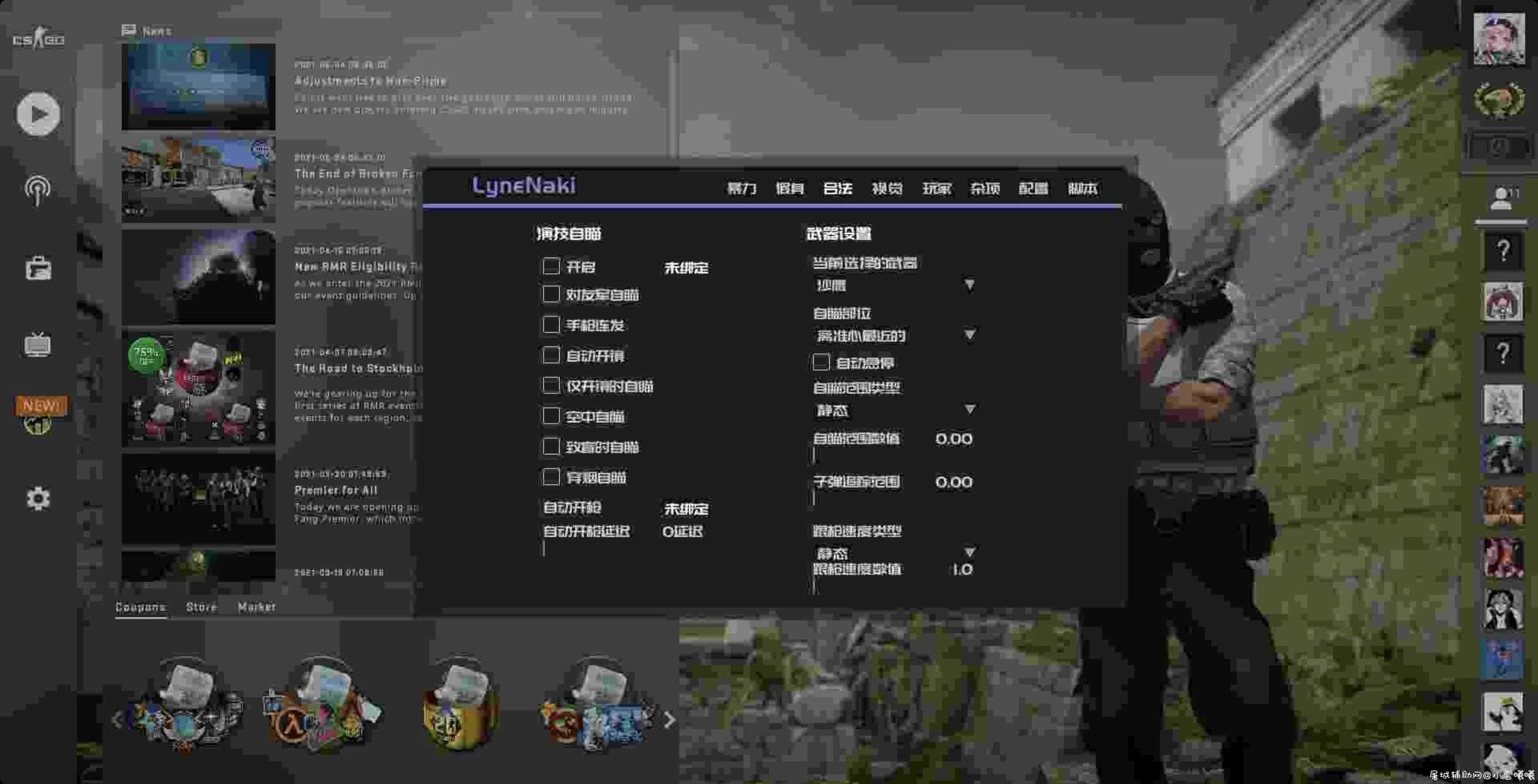 [CSGO] LyneNaki 演技-摇头-红演 辅助 TC辅助网www.tcsq1.com2643