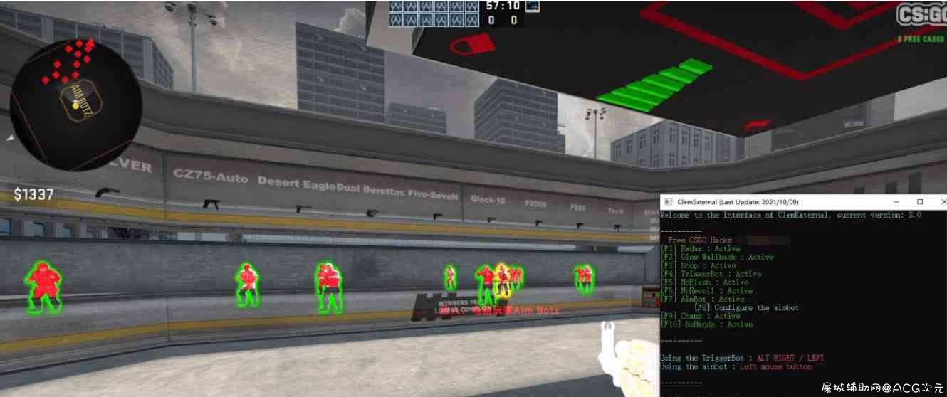 CSGO ClemExternal 免费辅助 TC辅助网www.tcsq1.com909