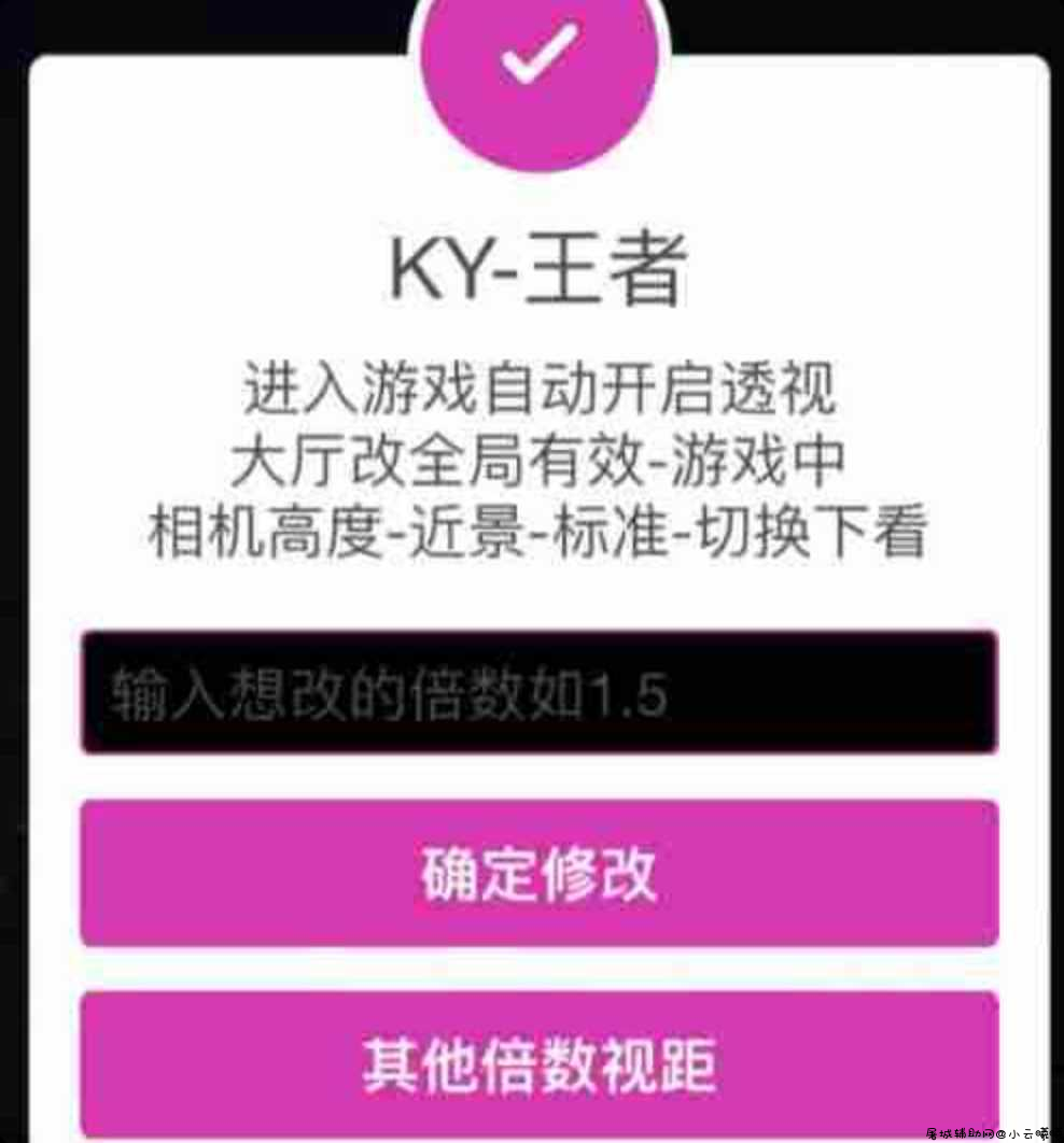 ios王者新赛季内透+视距 TC辅助网www.tcsq1.com9883