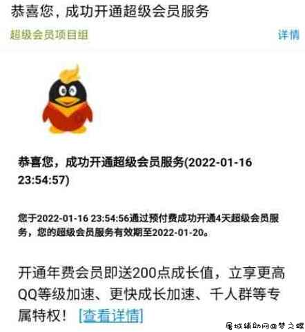 在线领取QQ超级会员4天网站源码以及API分享 TC辅助网www.tcsq1.com1369