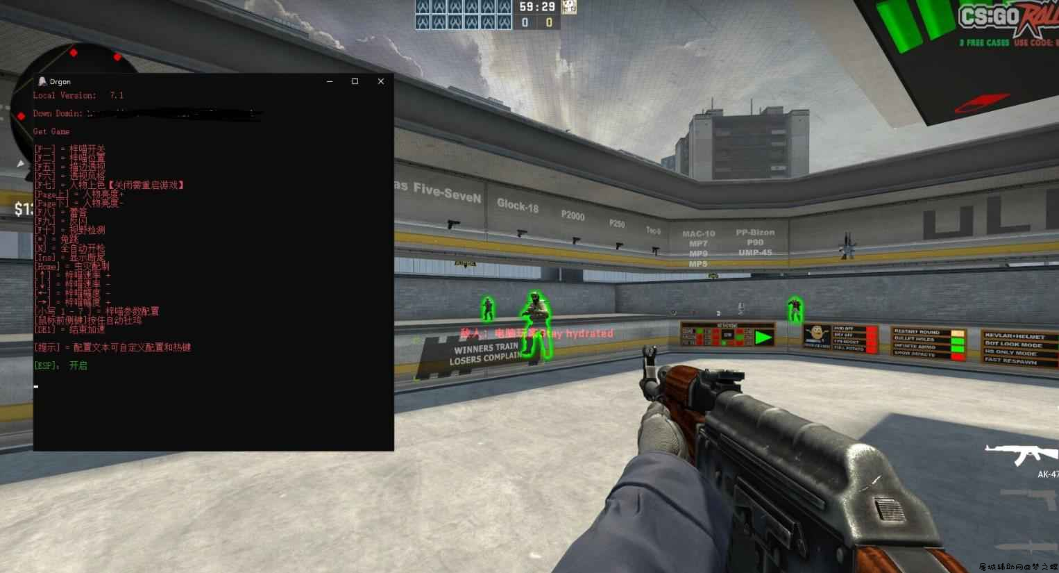 CSGO烛龙官匹多功能免费版助手 TC辅助网www.tcsq1.com8891