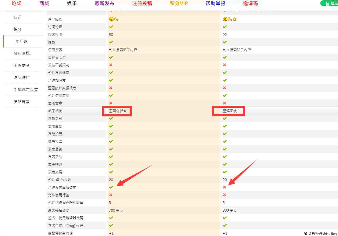 用户组星辉圣使权限有问题 TC辅助网www.tcsq1.com555
