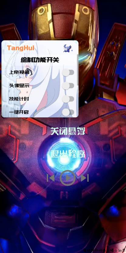王者荣耀TangHui绘制64位上帝视角辅助 TC辅助网www.tcsq1.com3101