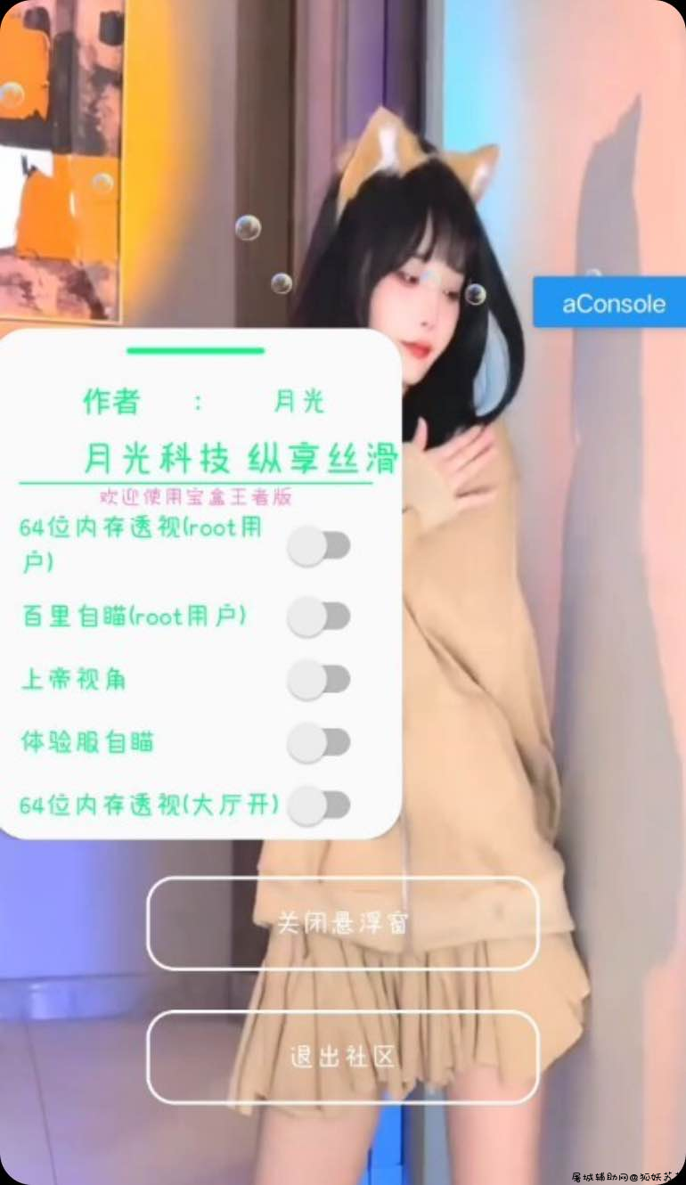 王者荣耀月光盒内透上帝视角自瞄功能插件 TC辅助网www.tcsq1.com5226