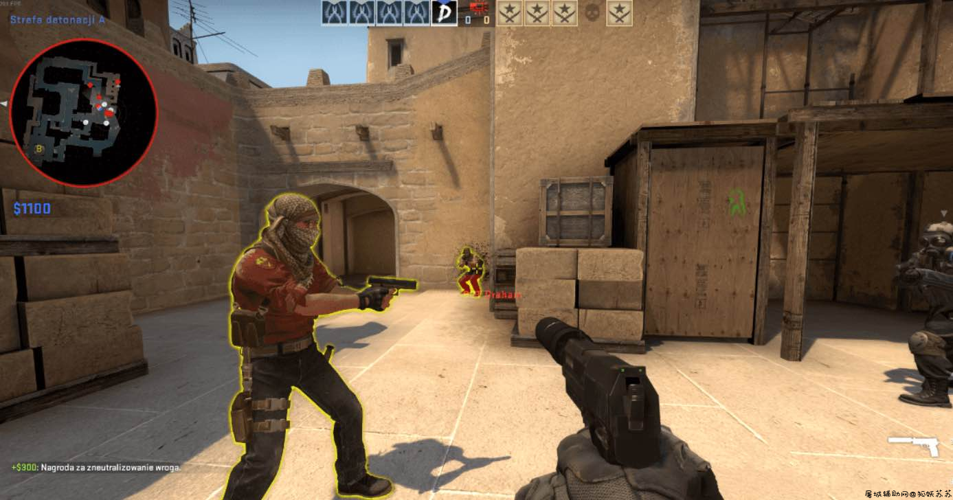 CSGO WALLHACK单板发光透视显血量辅助 TC辅助网www.tcsq1.com4847