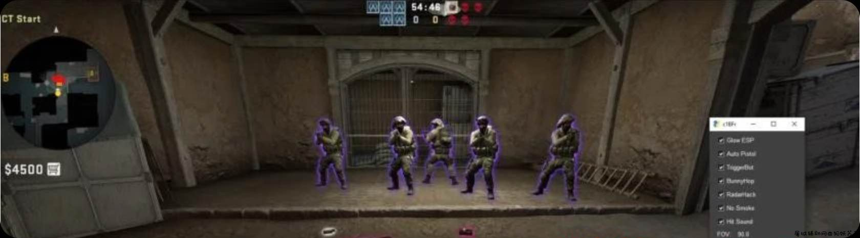 CSGO BetterGo透视雷达自瞄超级跳多功能辅助v4.6 TC辅助网www.tcsq1.com2475