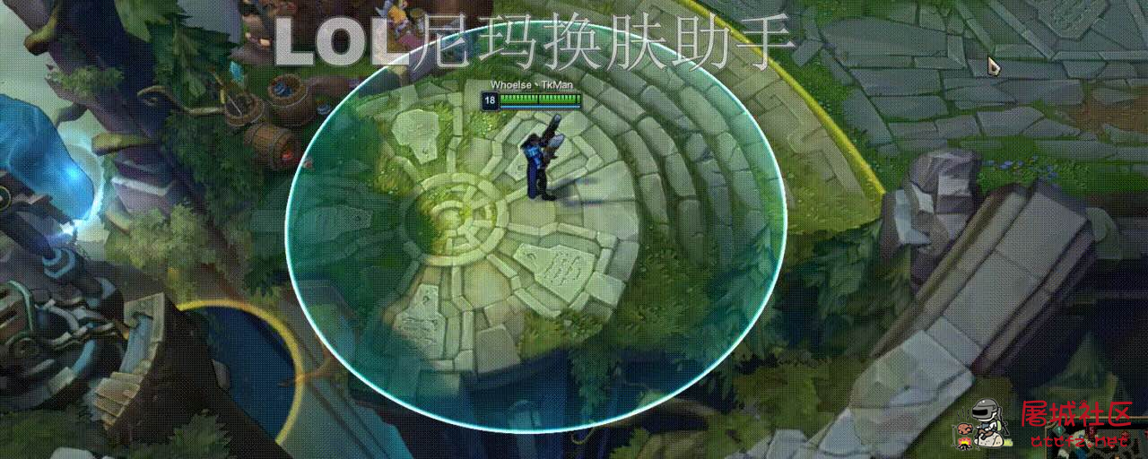 LOL换肤尼玛单板换肤永久免费V12.8 TC辅助网www.tcsq1.com3561