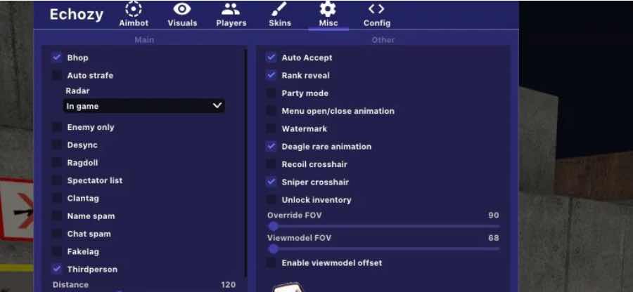 CSGO Echozy.pw免费多功能辅助 / 自瞄视觉 TC辅助网www.tcsq1.com244