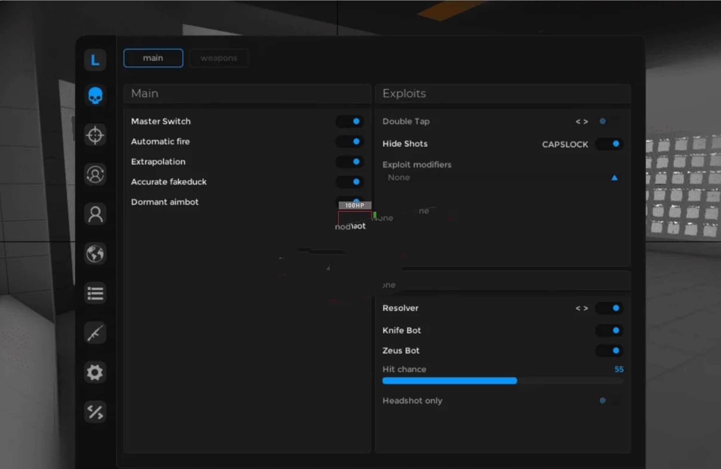 CSGO Luna v3 透视自瞄多功能作弊辅助 TC辅助网www.tcsq1.com9072