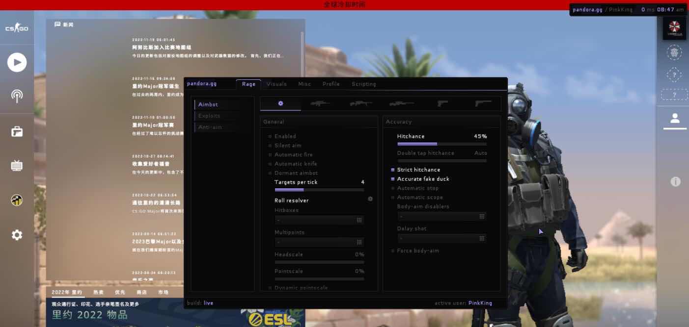 CSGO-Pandora.gg crack潘多拉破解版 TC辅助网www.tcsq1.com822