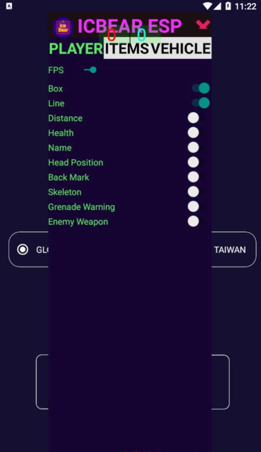 PUBG国际服XD+IC两款绘制自瞄多功能插件 TC辅助网www.tcsq1.com5543