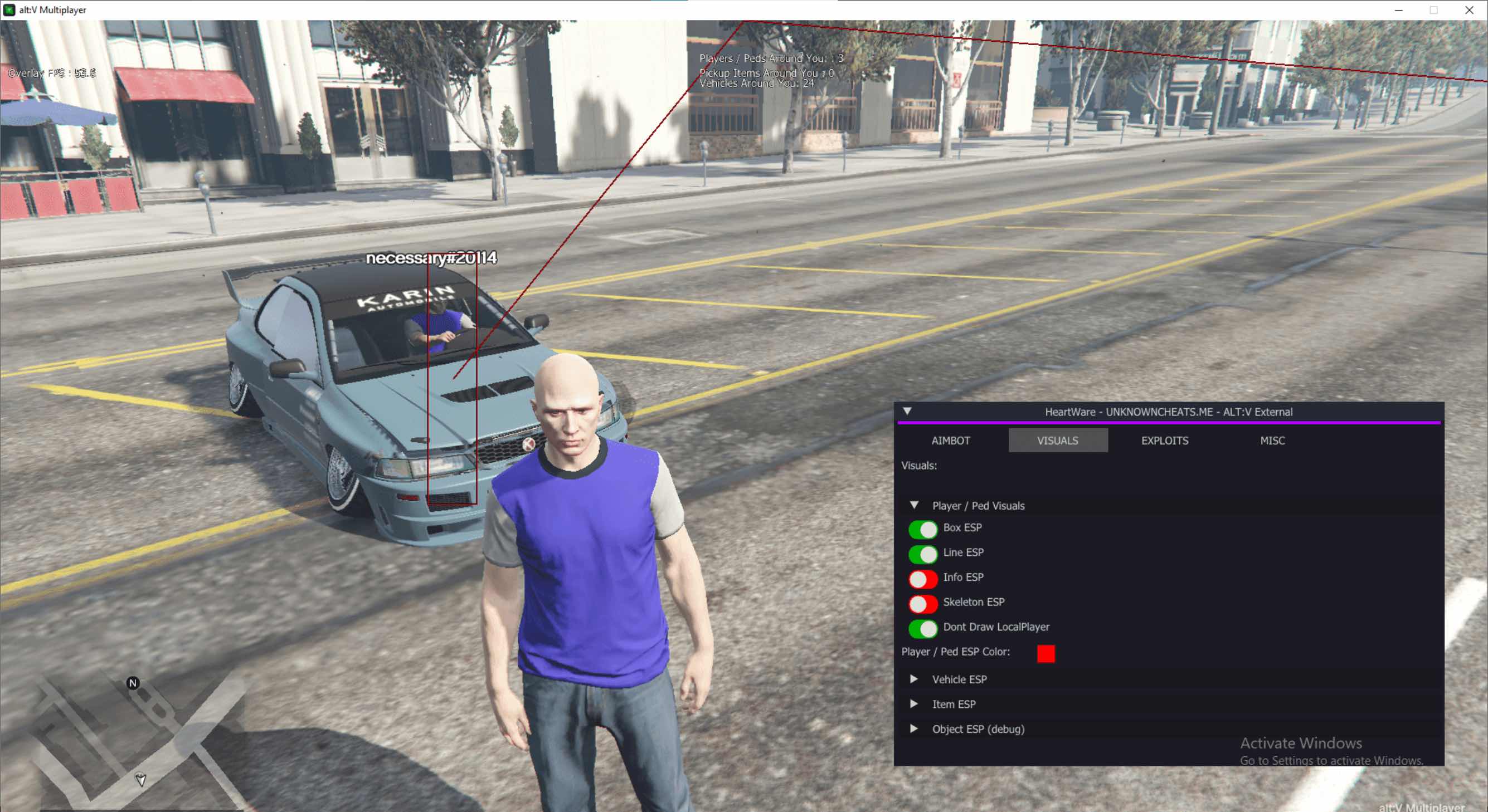GTA5 HeartWare外部透视自瞄多功能作弊辅助 TC辅助网www.tcsq1.com6386
