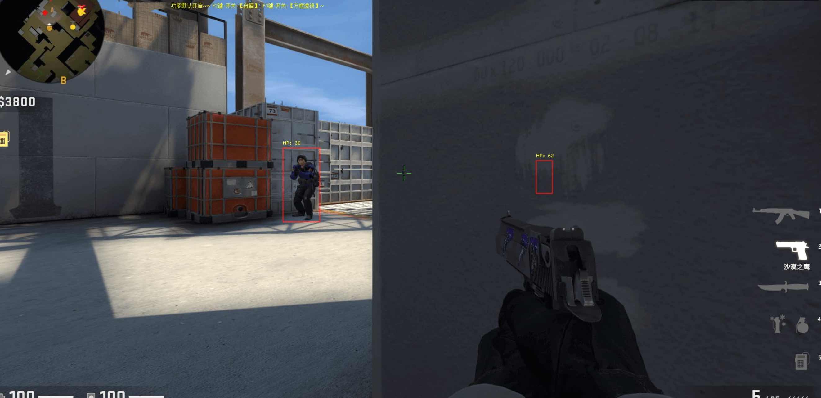 CSGO神父方框透视显血量自瞄免费辅助 TC辅助网www.tcsq1.com7981