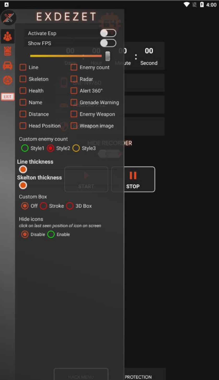 PUBG国际服EXDEZET绘制自瞄子追插件破解 TC辅助网www.tcsq1.com4709