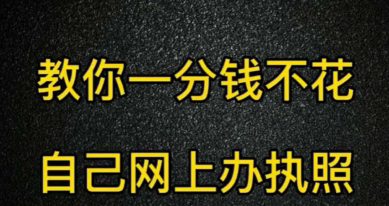 5分钟视频教你一分钱不花自己在家网上办营业执照 TC辅助网www.tcsq1.com8279