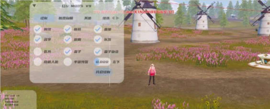 PUBG国际服红G绘制自瞄内存多功能容器直装v1.0 TC辅助网www.tcsq1.com3123