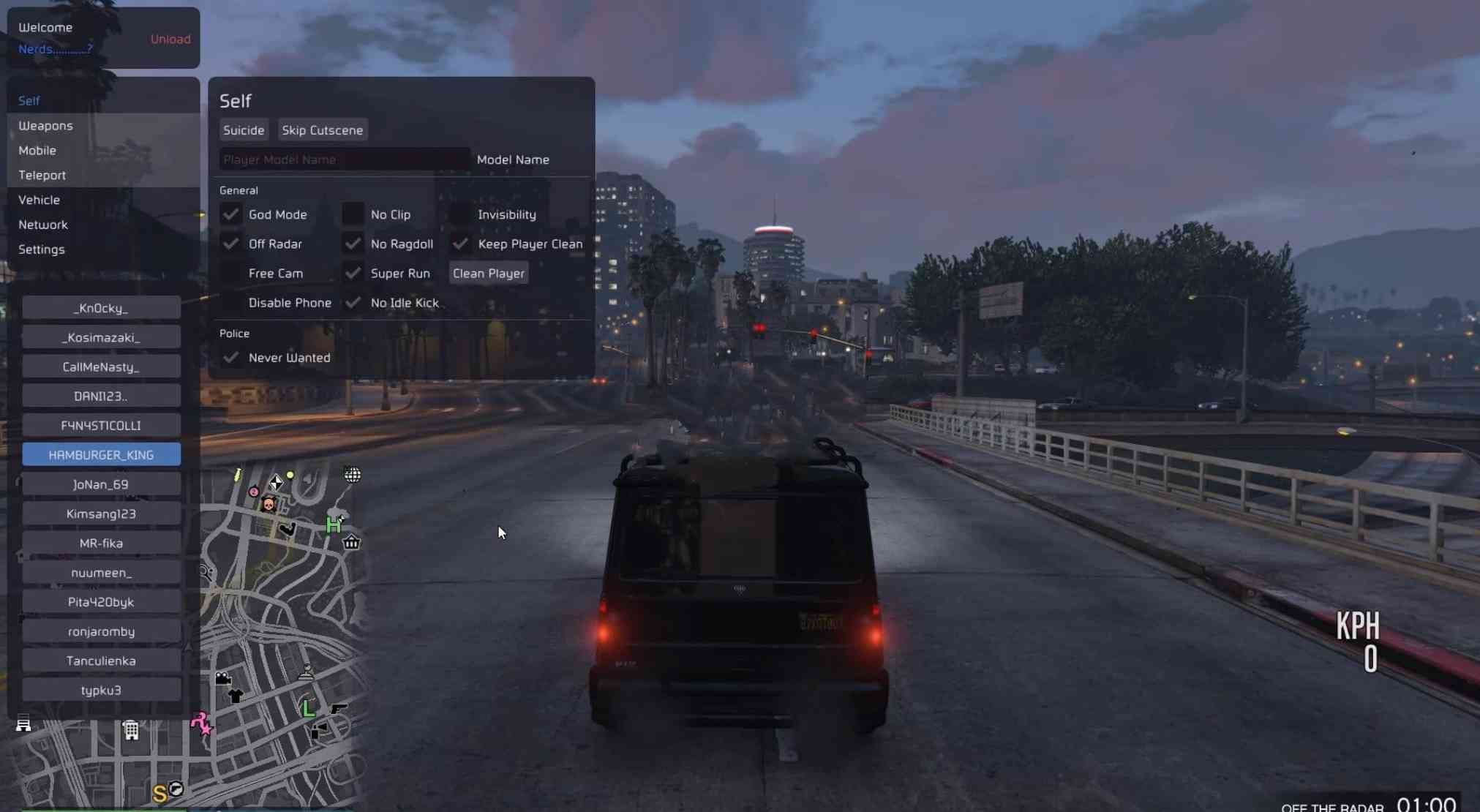 GTA5[1.68]YimMenu多功能作弊辅助v1.12 TC辅助网www.tcsq1.com4439