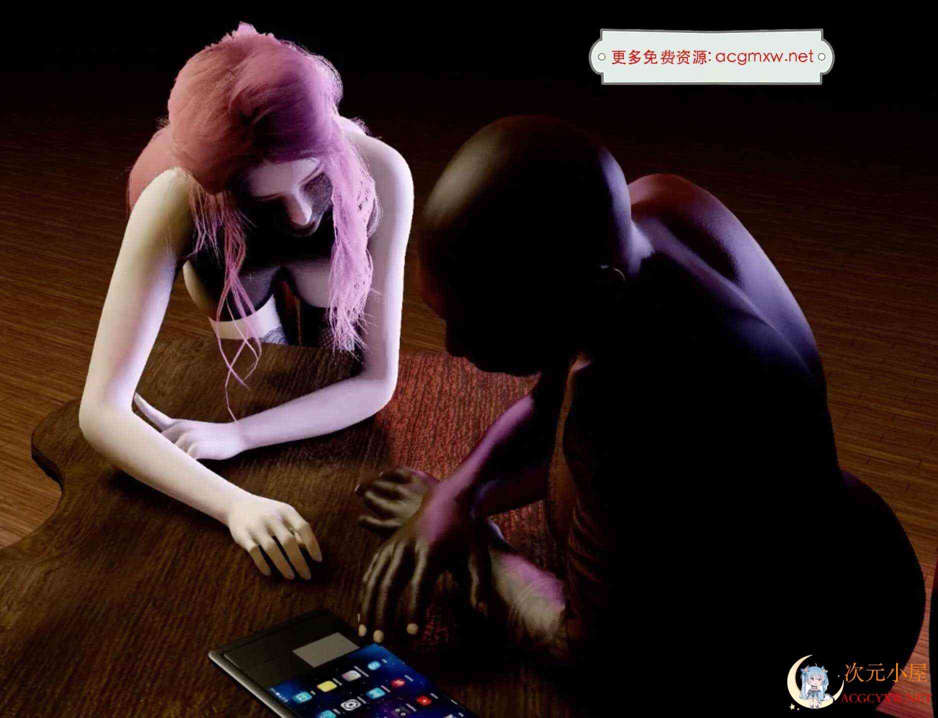 [3D/全动态/VAM][风鹰]粉发御姐 柔若无骨纤细身材 黑佬趴上去就冲[750M] TC辅助网www.tcsq1.com6629