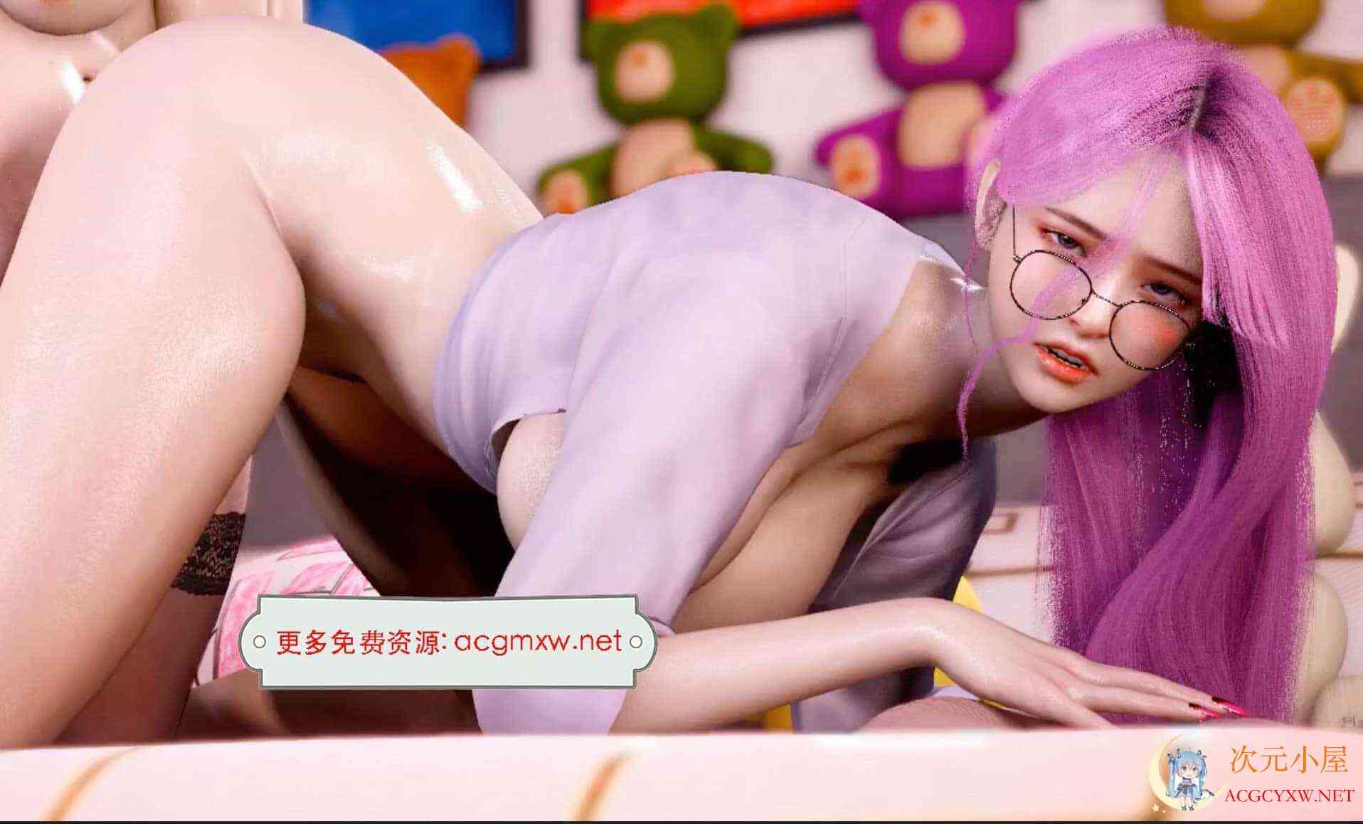 [3D/全动态/VAM][JINDO]粉发眼镜娘 和黑丝闺蜜大开腿油腻啪啪[1G] TC辅助网www.tcsq1.com9872