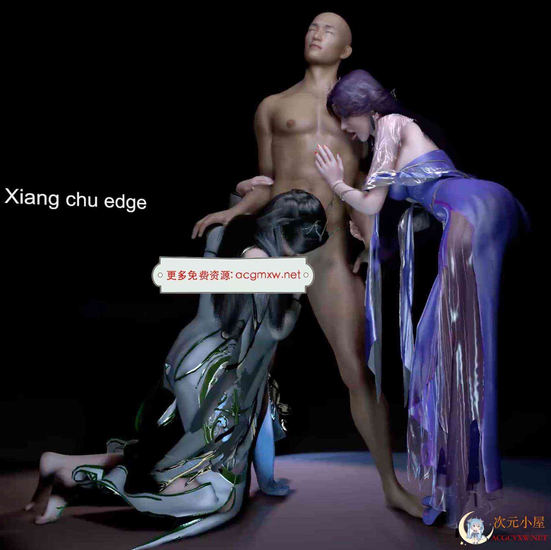[3D同人/全动态/VAM][XIANG]19期 云曦&amp;柳神 两个饥渴烧鸡激情侍奉[国语/1.3G] TC辅助网www.tcsq1.com3888