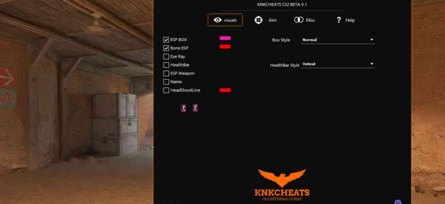 CS2 KNKCHEATS外部作弊 TC辅助网www.tcsq1.com7958
