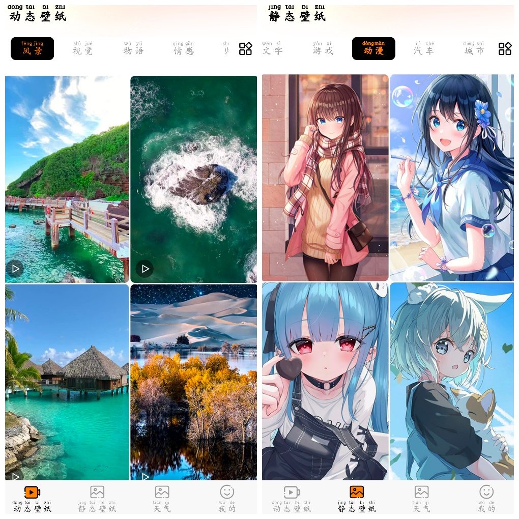 七彩虹壁纸v5.0.0会员版 高清壁纸资源 TC辅助网www.tcsq1.com7779