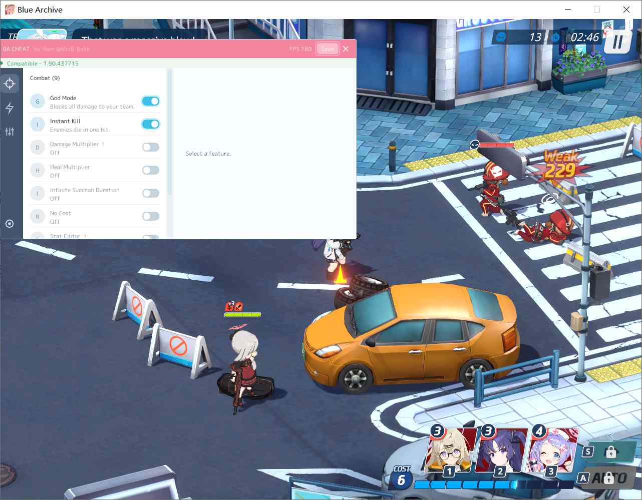 蔚蓝档案-Kei多功能辅助0.1.4仅Steam TC辅助网www.tcsq1.com8126
